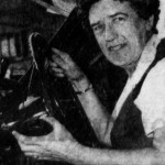 Female taxi driver G. Leahy (1966)