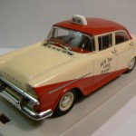 Red Top Taxi Service model car